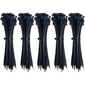 Abraçadeira Nylon Enforca Gato 3,6X250Mm Preto Com 500 Un