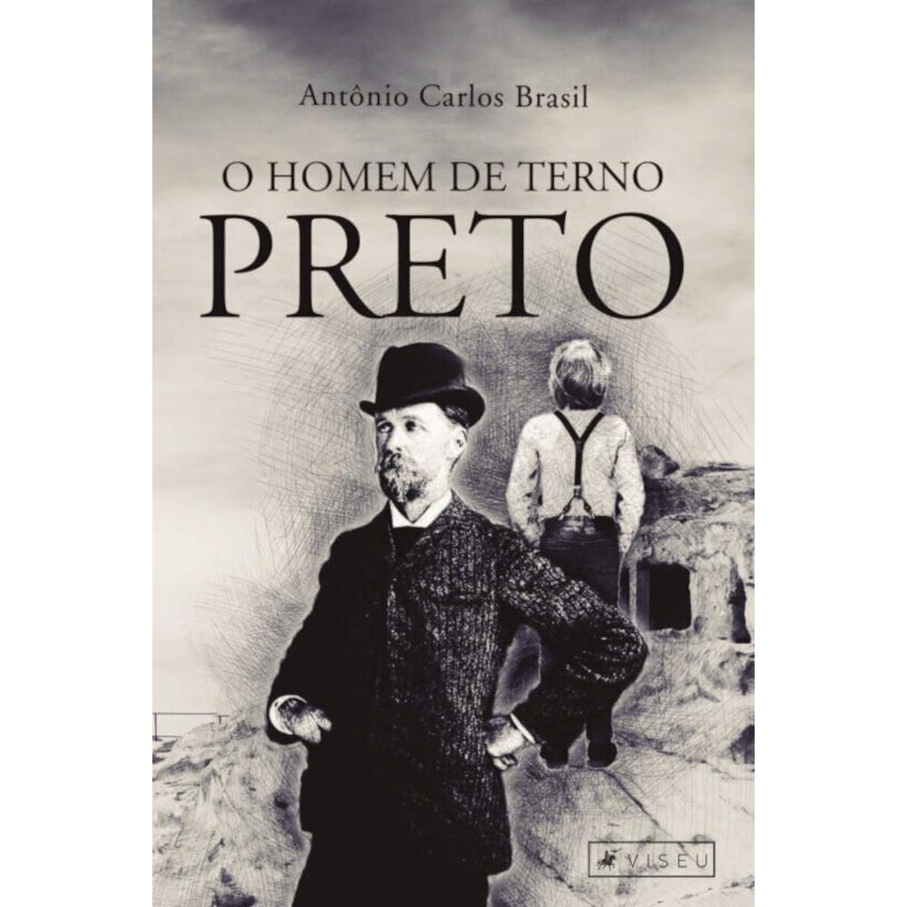 O homem de terno preto
