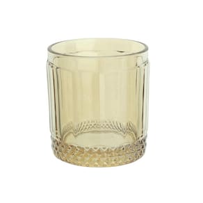 Jogo De Copos Baixos Em Vidro Splendor Âmbar Com 6 Peças 330ml L`Hermitage