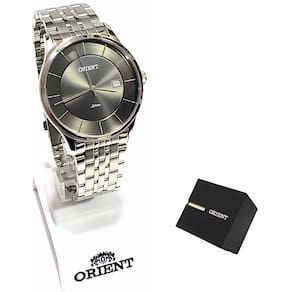 Relógio Orient Masculino Analógico Prateado MBSS1293 G1SX