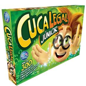 Jogo de Mesa Cuca Legal Júnior conhecimento e Interativo Pais&Filhos