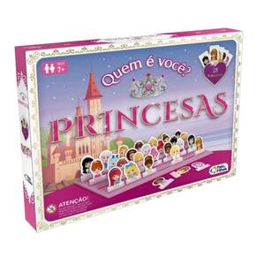 Jogo de Tabuleiro Quem é Você? Princesas Imaginação e Criatividade Pais&Filhos