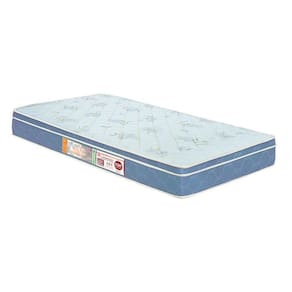 Colchão Solteiro Espuma D45 Sleep Max Euro Pillow (88x188x25) - Castor