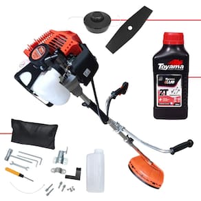 Roçadeira GRHB430 Bipartida Terra 43cc 1,7hp 12.000rpm Alta Rotação e Performance + ÓLEO TOYAMA 2T