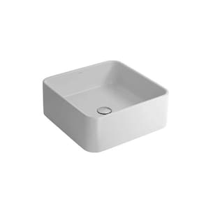 Cuba De Apoio Quadrada Deca Branco Fosco L.260.16