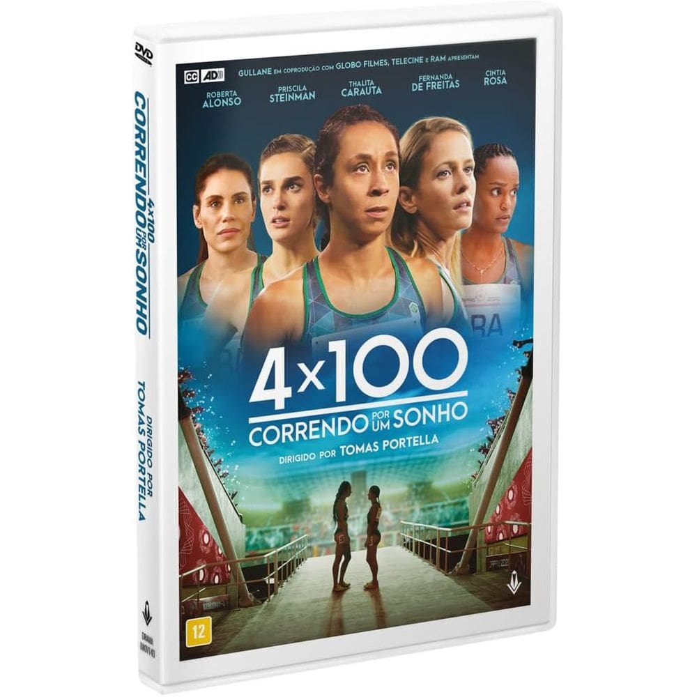 DVD 4x100 Correndo Por Um Sonho