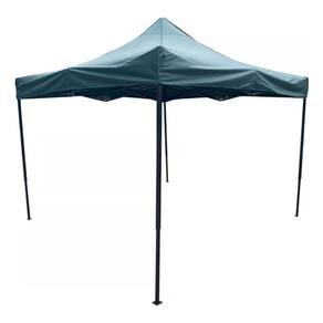 Tenda Gazebo Dobrável Aço Reforçado Impermeável 3x3m Verde