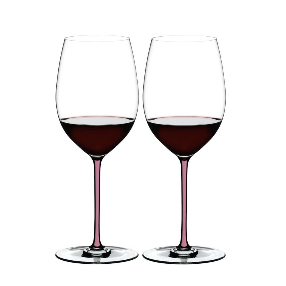 Kit 2 Taças Vinho Riedel Fatto a Mano Merlot Haste Colorida