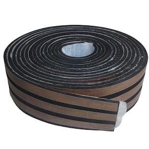 Painel Ripado Laminado 10Cm Corten Eva Autocolante 2,5 Mts