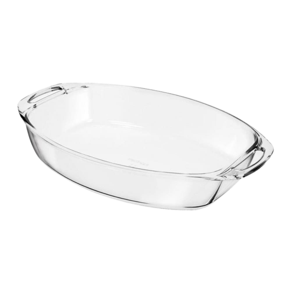 Assadeira Oval Em Vidro Seletta 4,2L Marinex