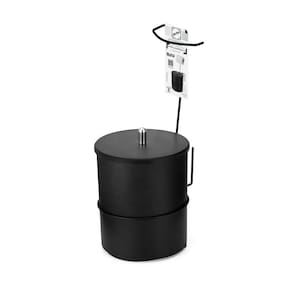 Suporte De Chao Para Papel Higienico E Lixeira Linha Black Life