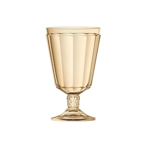 Jogo De Taças Para Água Em Vidro Splendor Âmbar Com 6 Peças 330ml L`Hermitage