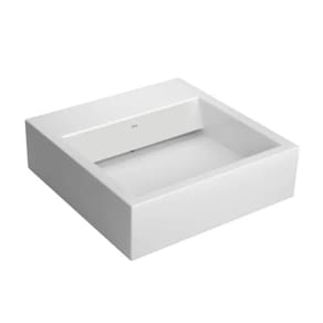Cuba De Apoio Quadrada Com Mesa E Válvula Oculta Deca Branco L.86.17