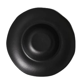 Prato Para Massas Em Cerâmica Preto Matte 28cm Porto Brasil