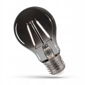 Lâmpada Led Fumê 30W Iluminação Decorativa Vintage Branco Quente Retrô Multifilamento Luz Casa Decoração