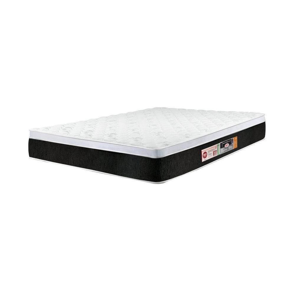 Colchão Queen Castor Black e White Air One Face D45 158x198x23