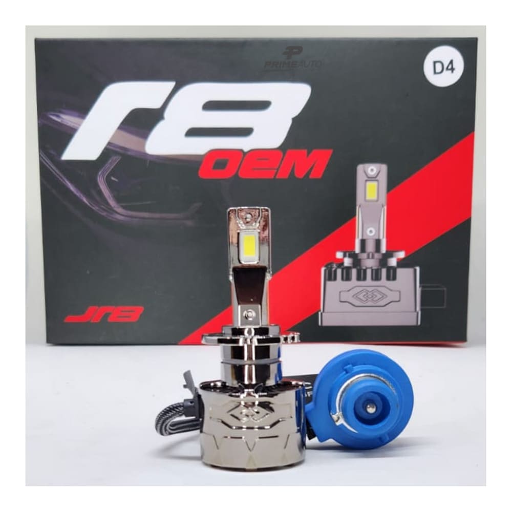 Kit Lâmpadas Super Led R8 D4s D4r -6000K