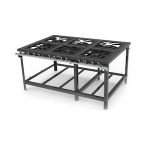 Fogão Industrial 6 Queimadores Duplos PMD 600 E Progás