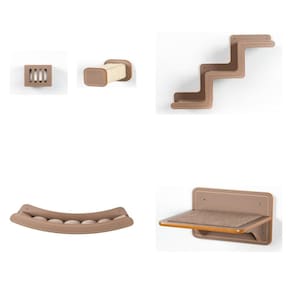 Playground Raya - Escada Celine Subindo para Direita Marrom
