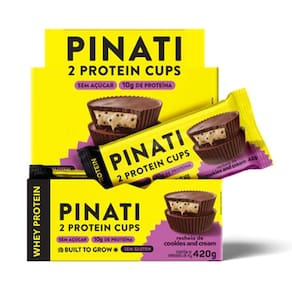 Pinati Protein Cups Cookies & Cream Whey 10X42G