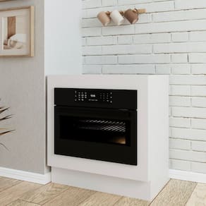 Balcão Forno de Embutir sem Tampo com Rodapé Ipanema CabeCasa MadeiraMadeira Branco