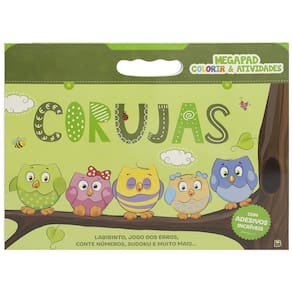 Megapad - Colorir & Atividades: Corujas
