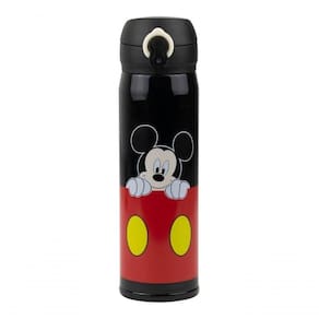 Garrafa Térmica Preta Mickey 400ml - Disney