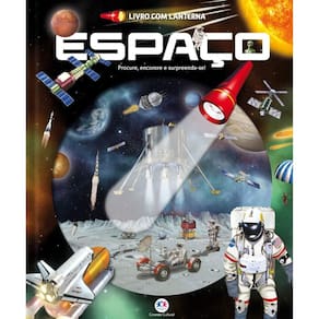 Livro com Lanterna Espaço - Ciranda Cultural
