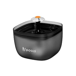 Fonte automática de Água para Pets Dogis Clear Water 2 litros Black