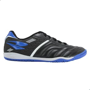 Chuteira Masculina Quadra Dray Preto/Azul/Branco