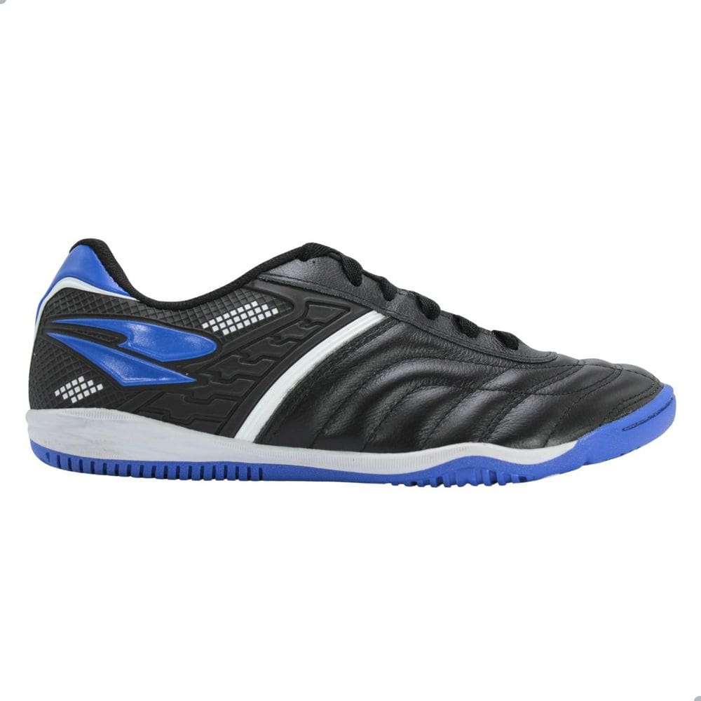Chuteira Masculina Quadra Dray Preto/Azul/Branco