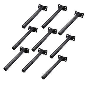 Suporte Luminaria Solar Kit 9 Unidades Barra Poste Aço Pintura Eletrostatica Rua Quintal Jardim Iluminaçao Resistente Segurança