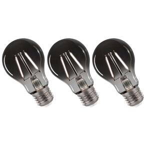 Lâmpada Led Fumê 30W Kit 3 unid. Decorativa Vintage Iluminação Branco Quente Retrô Multifilamento Luz Casa Decoração