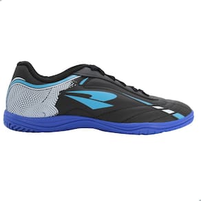 Chuteira Masculina Quadra Dray Preto/Azul