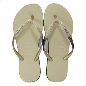 Chinelo Havaianas Slim Sparkle Me Areia