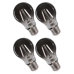 Lâmpada Led Fumê Kit 4 unid. 30W Iluminação Branco Quente Decorativa Multifilamento Vintage Retrô Luz Casa Decoração