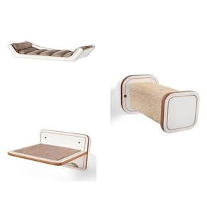 Playground para Gatos Merlot Branco