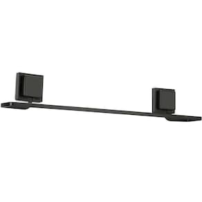 Suporte Porta Toalha De Banho Banheiro Sem Furo 3m Preto