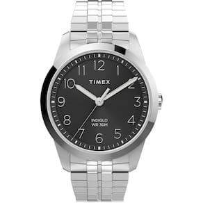 Relógio Timex Masculino Ref: Tw2v04400 Mola Prateado Easy Reader
