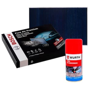Filtro Cabine Ar Condicionado Antiviral Bosch Montana 2023 a 2024 + Spray Wurth