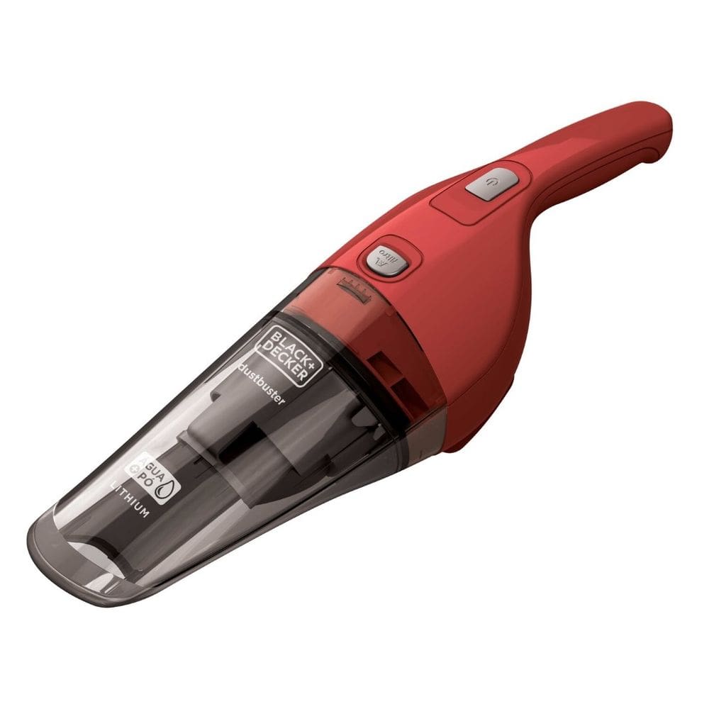 Aspirador de Pó e Água Portátil Black Decker Recarregável