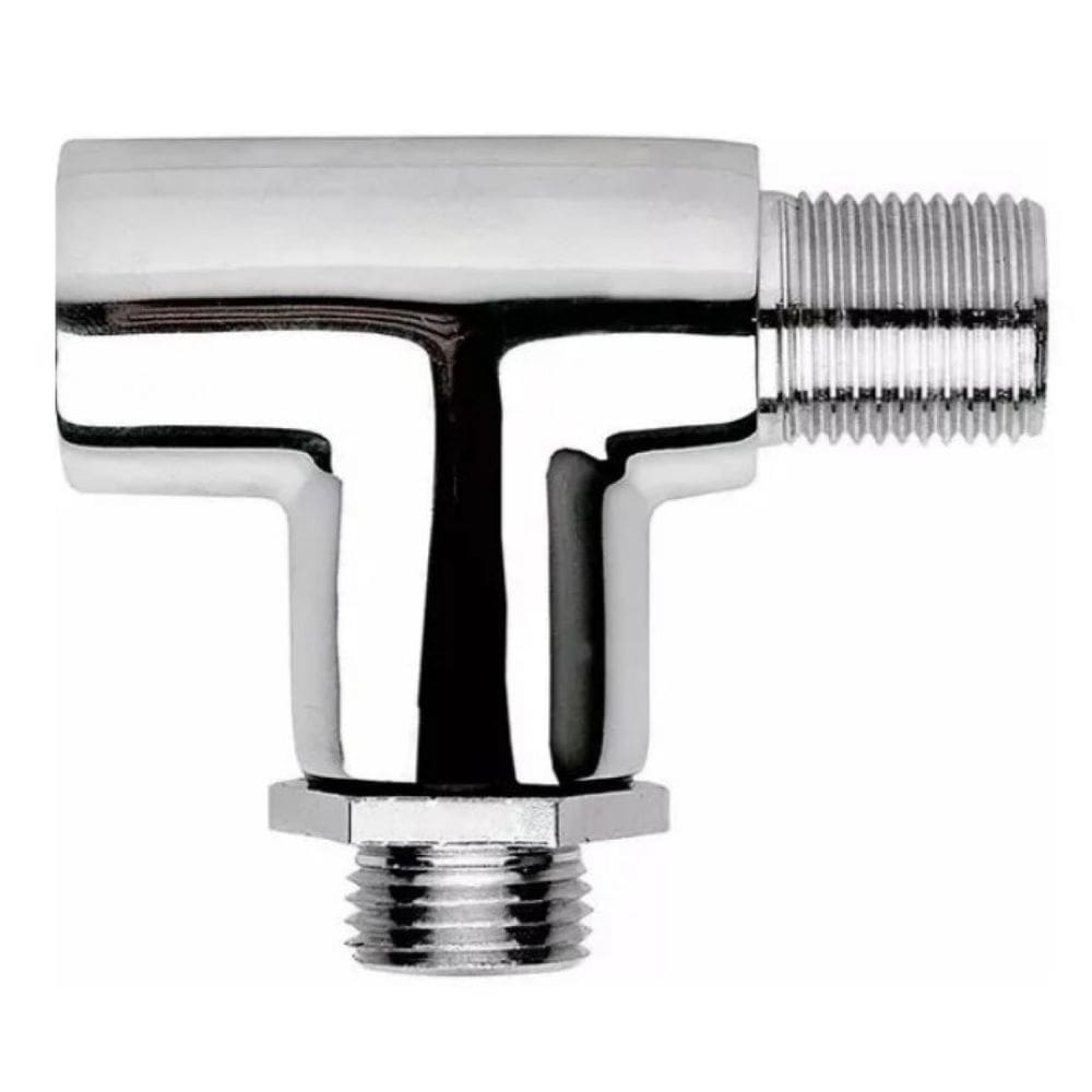 Te Desviador Ducha Chuveiro Redondo Cromado 2995 Fani