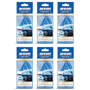 Kit 6 Unidades Aromatizante Automotivo New Car Mon Areon
