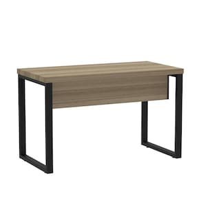 Mesa Secretaria Pe40 120X60 Naturale E Preto Pandin