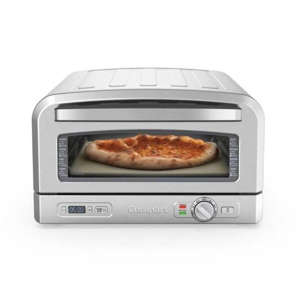 Forno De Pizza Cuisinart Cpz-120br Em Aço Escovado - 110V
