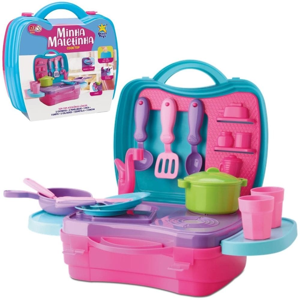 Minha Maletinha Cook Top - Maleta C/Acessorios