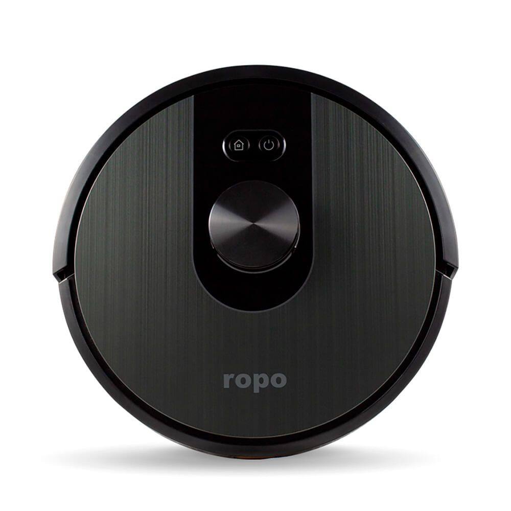 Aspirador de Pó Robô Glass 4 Ropo Preto Bivolt