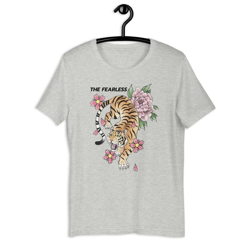 Camiseta T-Shirt Feminina Tiger Fearless