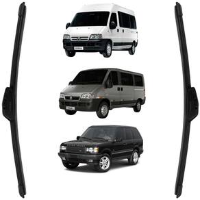 Par Palheta Aerofit Dianteira Bosch Fiat Ducato 1994 A 2012