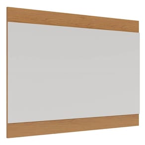 Painel para TV Suspenso 75 Pol 200cm Chile C05 Off White Matte/Freijó - Mpozenato